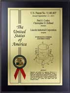 Value Patent Plaques-Wood Finish-Custom