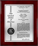 Value Patent Plaques-Solid Wood-Certificate