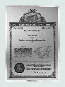 Classic Patent Plaque with Floater Mount