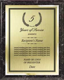 Years of Service Award - Value