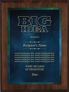 Corporate Plaques - Big Idea Award - cr01