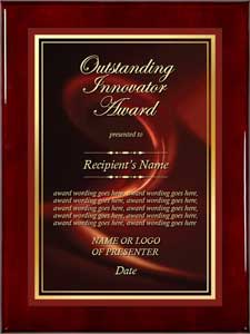 Corporate Plaques - Outstanding Innovator Award - cr04