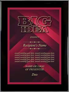 Corporate Plaques - Big Idea Award - cr06