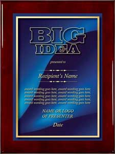 Corporate Plaques - Big Idea Award - cr07