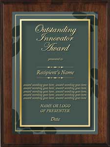 Corporate Plaques - Outstanding Innovator Award - fd01