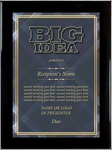 Corporate Plaques - Big Idea Award - fd02