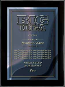 Corporate Plaques - Big Idea Award - fd03