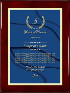 Corporate Plaques - Years of Service Award - sd02