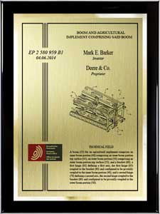 international patent plaques