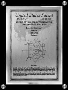 americana-custom-standoff-patent-plaque