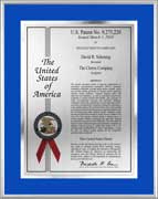 Patent Plaques - Metal Frame