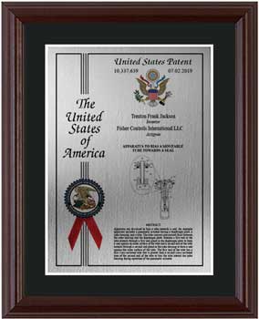 eagle-patent-plaques-wood-frame