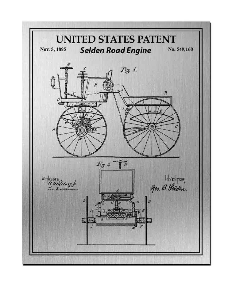 vintage patent plaques -~Houdini Diver's Suit Patent No. 1370316