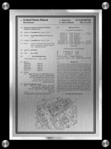 Standoff Front Page Patent Plaques
