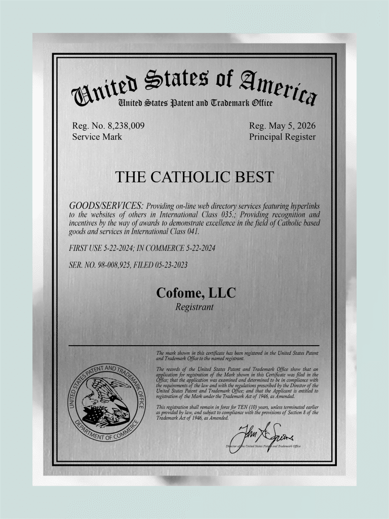 floater silver catholic