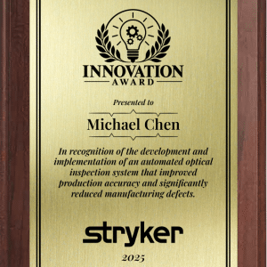innovation plaque